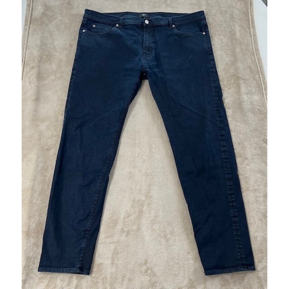 7 For All Mankind Paxtyn Jeans Size 40 Dark Wash Blue Denim
